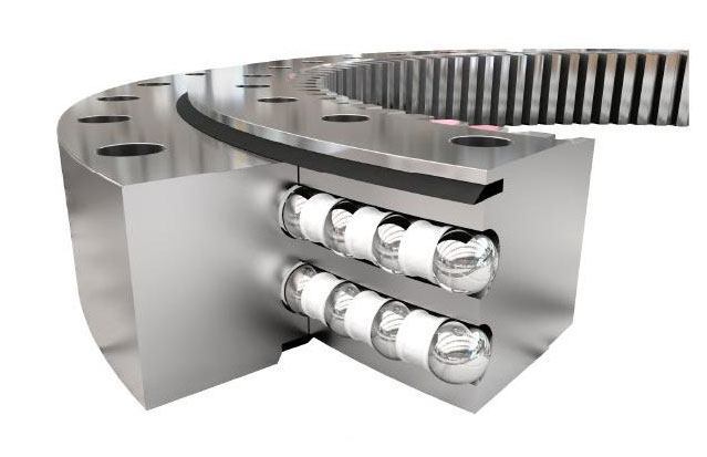 Boule &agrave; double rang&eacute;e